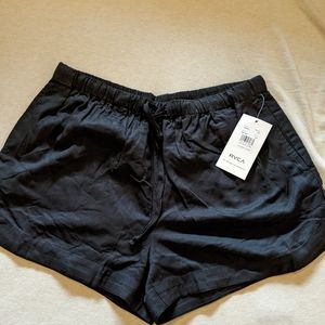 RVCA new with tabs black shorts